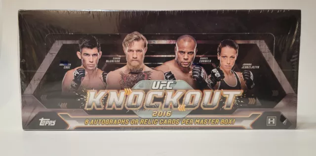 TOPPS UFC 2016 Knockout sellado de fábrica caja de hobby