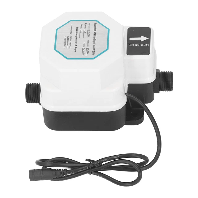 24V Water Pressure Pump ABS Mini Automatic G1/2 DC Shower Pump