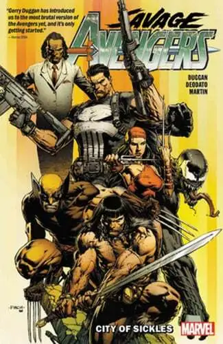 Savage Avengers Vol. 1: City of Sickles by David Finch: Used