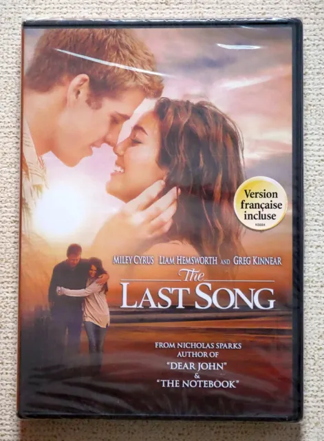 DVD The Last Song Miley Cyrus , Liam Hemsworth Brand New Sealed