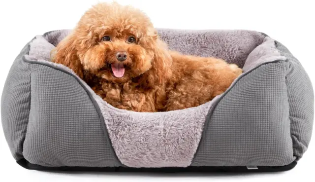 Dog Beds for Small Dogs, Cat Beds for Indoor Cats Washable, Calming Dog Bed Smal