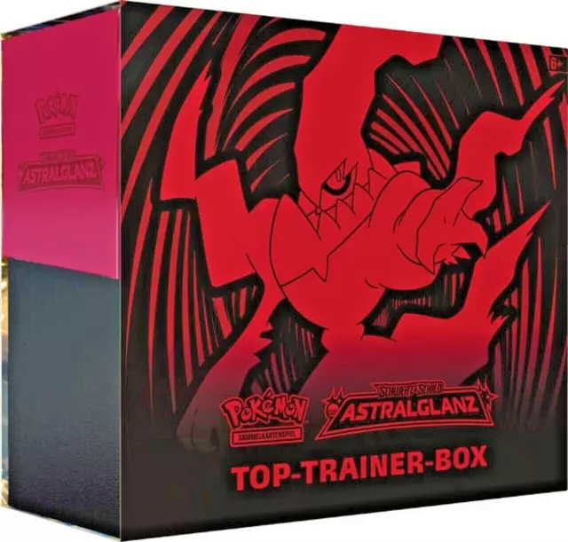 POKEMON 45371 PKM Pokémon SWSH10 Schwert & Schild Top-Trainer Box Astralglanz /N