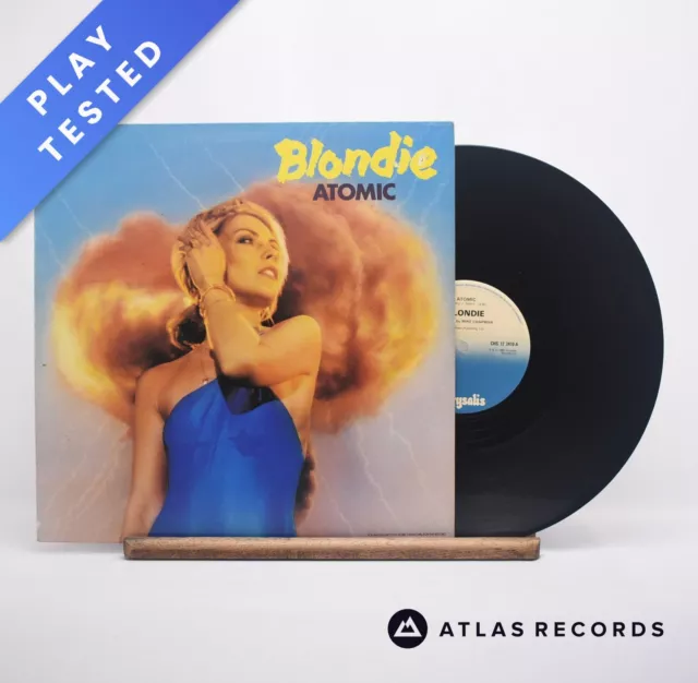 Blondie Atomic A//2 B//2 Limited Edition 12" Single Vinyl Record - EX/EX