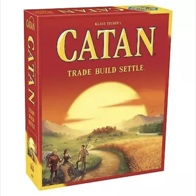 Catan Trade Build Settle Board Game Brand New SEALED