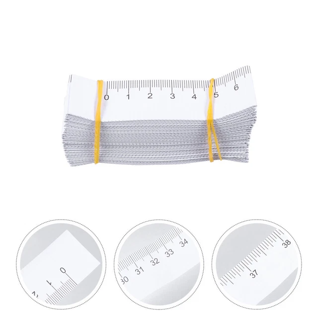 100 Pcs Toddler Head Measuring Tape Clothing Wound Measure Body Baby Medical
