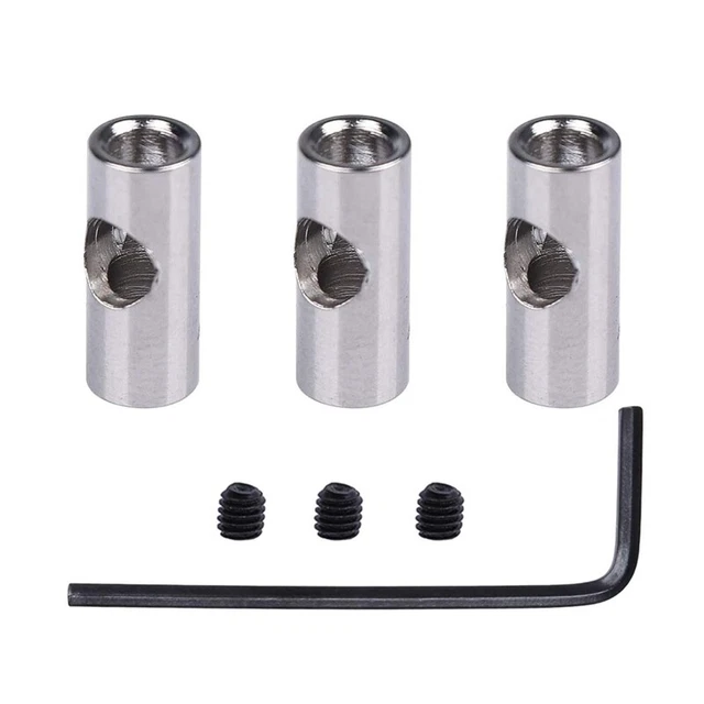 FainWan 3-Pack Metal Shaft Adapters - Convert 3.17mm Motor Axle To 5mm For RC Motors - Fits Hobbywing, EZRUN-3656 Models - View #6