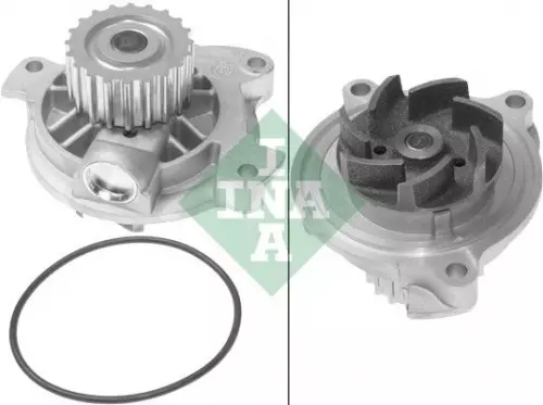 INA (538 0045 10) Wasserpumpe, Kühlmittelpumpe für AUDI VW