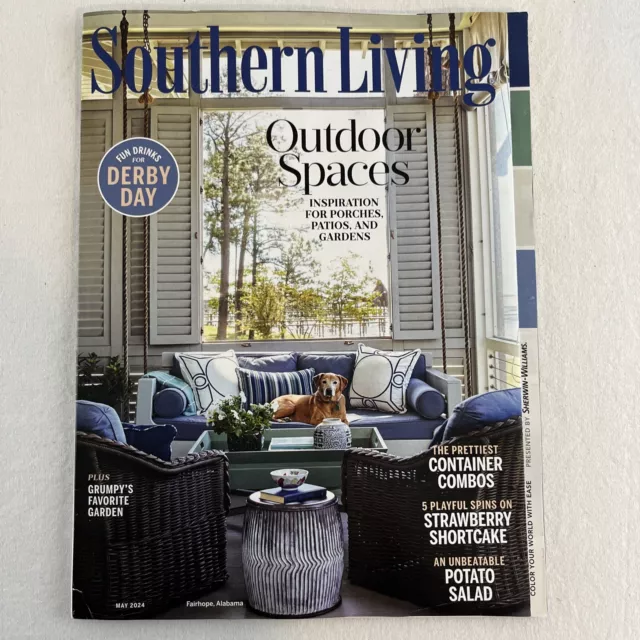 SOUTHERN LIVING MAGAZINE Ma7 2024 Outdoor Spaces Porches Patios Gardens