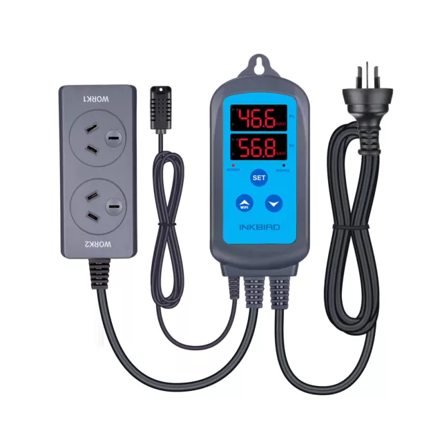 Digital Humidity Controller Humidifier Hygrometer control wet keep dry IHC-200