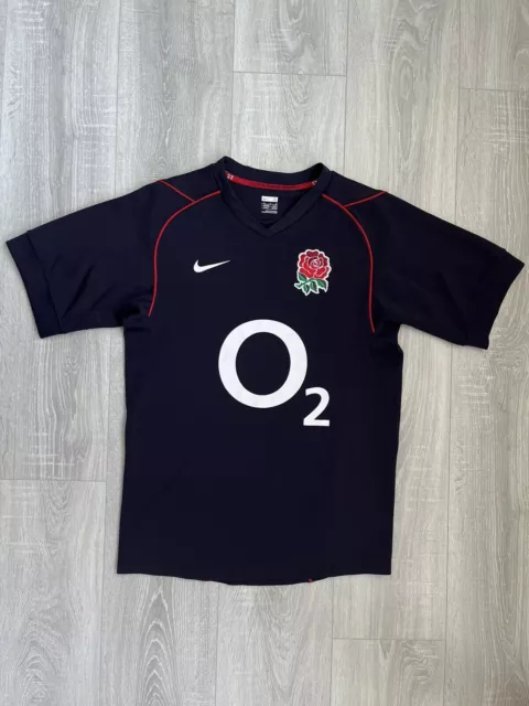Nike England Rugby Team Jersey Ropa deportiva Camiseta de fútbol Talla S