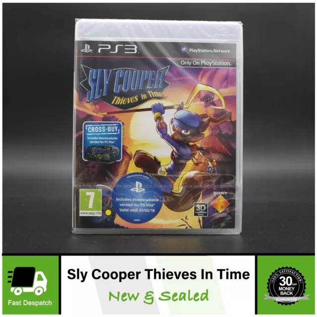 Buy Sly Cooper Thieves In Time - PS3? 100% Guarantee