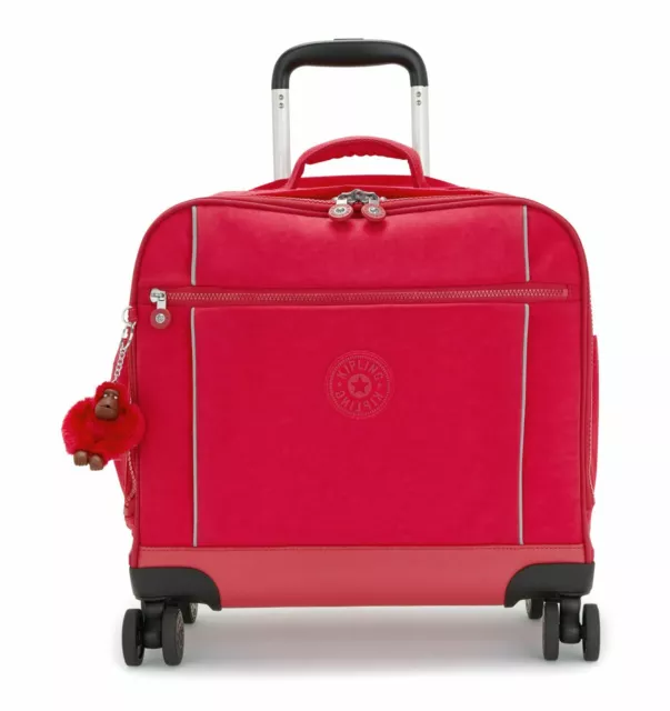 kipling BTS Storia Wheeled Bag Trolley Schulranzen True Pink purpur