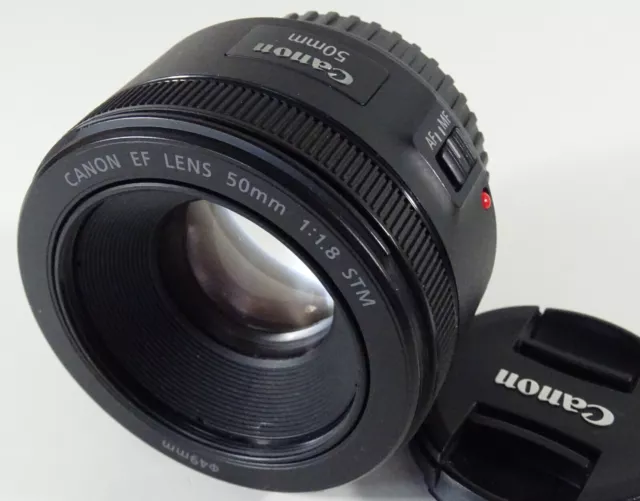 Canon EF 50mm f/1.8 STM lichtstarkes Objektiv neuwertig *