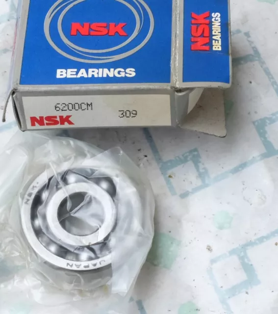 NSK 6200CM Roulement à billes 10x30x9 mm