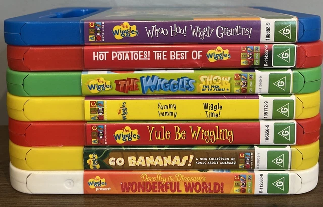 WIGGLES DVD BUNDLE Bulk x 7 Original Cast Merchandise Vintage 00s Rare ...