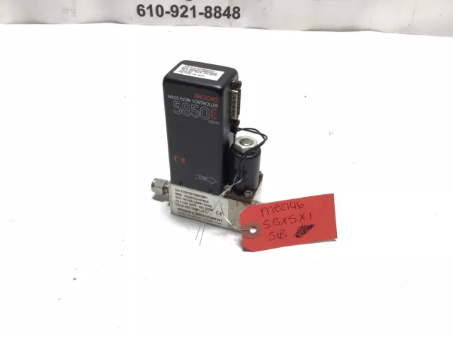 Brooks Mass Flow Controller 5850E Series S/N: 0100100156928001