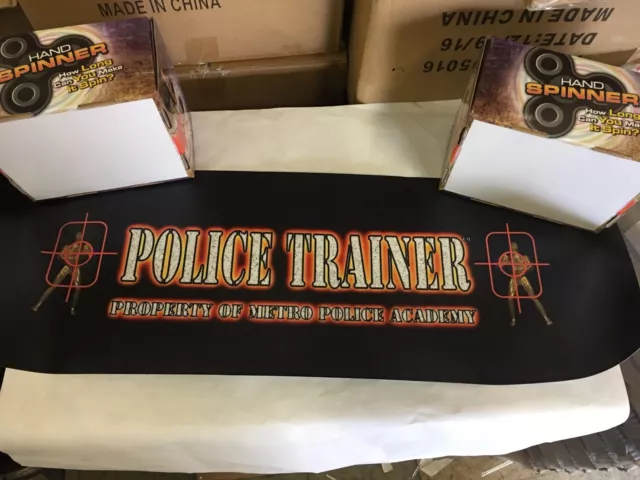 Police Trainer Arcade Video Game Marquee Sign - New