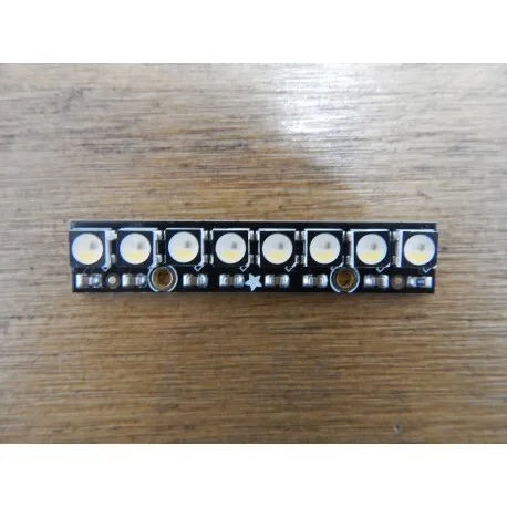 Bande LED NeoPixel Digital RGBW - Noir PCB 144 LED/m - 1m