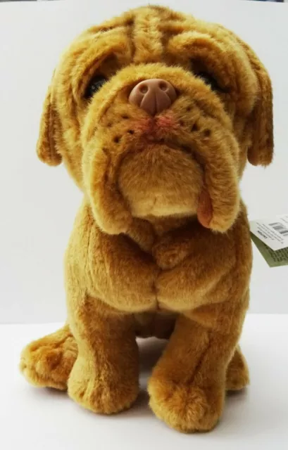 Dogue De Bordeaux 12" toy dog as it is, personalised, gift wrapped, 3 options