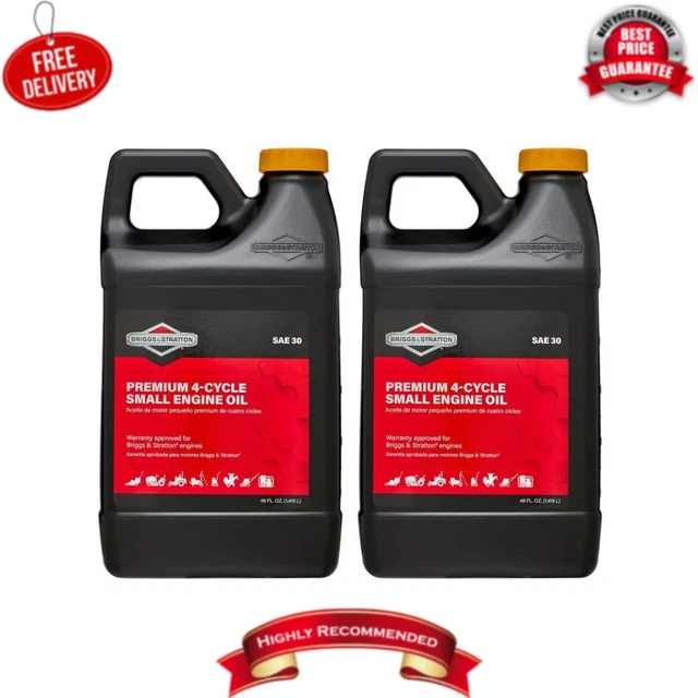 MOWER 4 CYCLE 48Oz Engine Oil For Lawnmower Push Mower Tractor Care SAE