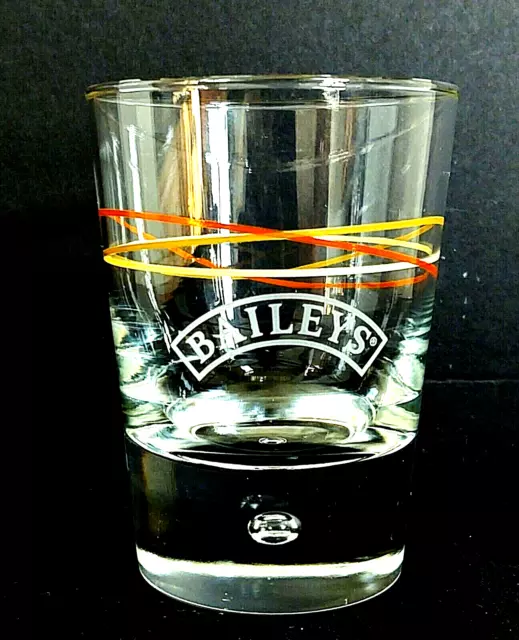 2  Baileys Irish Cream Cocktail Glasses 1960'S Orbit Theme  New!