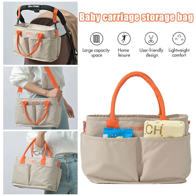 Baby Storage Bag Organiser Mummy Handbag Buggy Stroller Pram Pushchair Bag