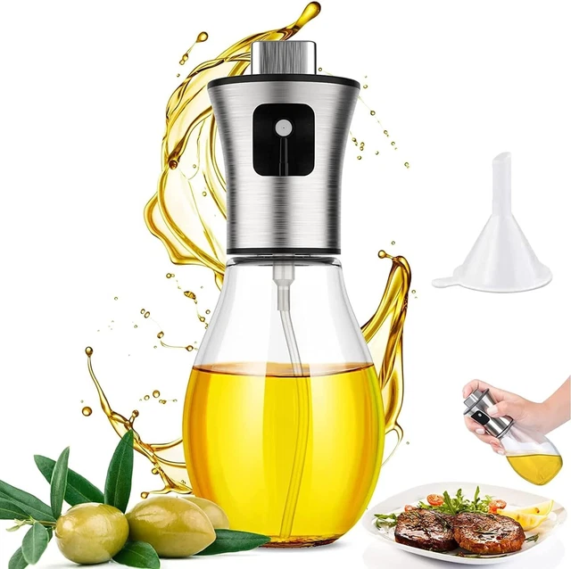 Oliera Spray In Vetro Arancione BRANDANI – 100% Made In Italy, Elegante E Pratica
