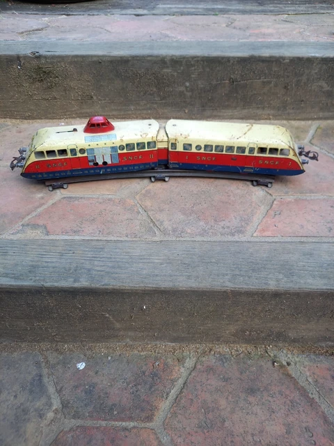 Peu courant autorail BUGATTI PLM électrique échelle 0 1930 HORNBY