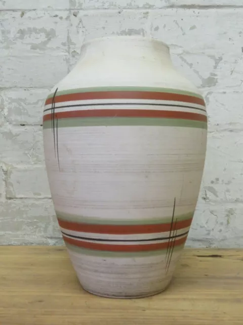 Vintage Boden Vase Blumenvase Mid Century Design 60Er 70Er Keramik West Germany