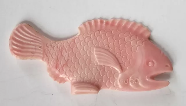 1956 Vintage Premium Cracker Jack Prize Fish Stand Up Toy