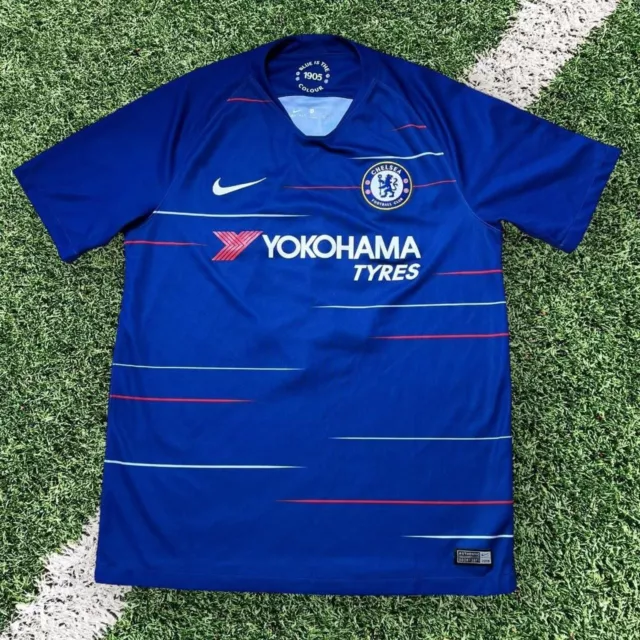 Chelsea Football Shirt Nike Home Kit 2018/19 Barkley 8 Men's Medium Original 2