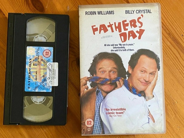 Fathers Day Robin Williams Billy Crystal Rare Vhs Video Big Case £10 