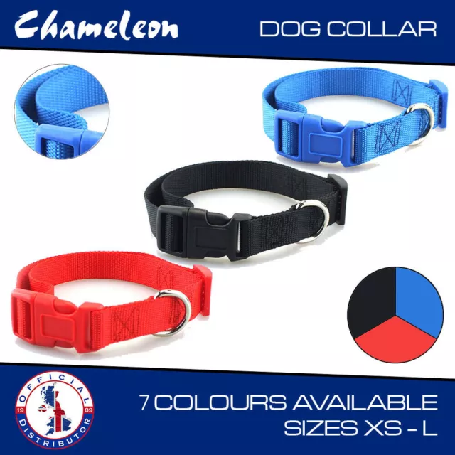 Pet Collar Dog Puppy Cat Nylon XS - Large