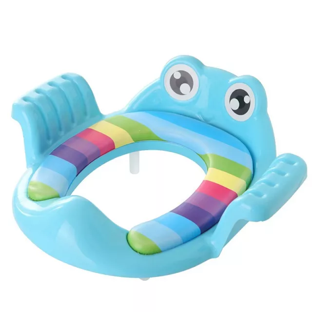 Riduttore Wc Water Per Bambini Sedile Morbido Adattatore Copriwater Colorato 
