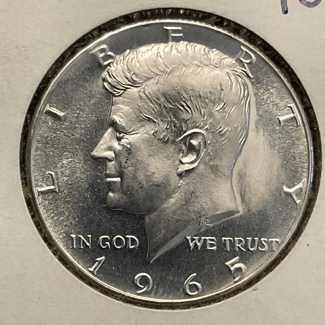 1965 Kennedy Half Dollar, Sms, Special Mint Set, Face Value Start, Quite Nice !