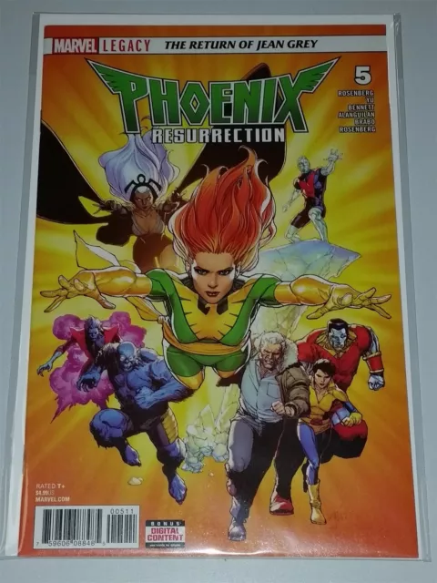 Phoenix Resurrection The Return Of Jean Grey #5 Marvel Comics June 2018 Nm (9.4)