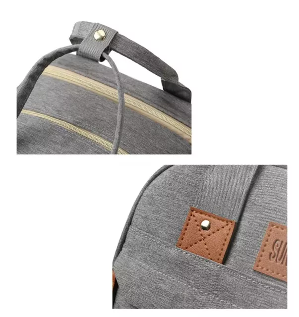 Foldable Diaper Bag Baby Bed Portable Bassinet Crib Backpack Travel/Sleep 12