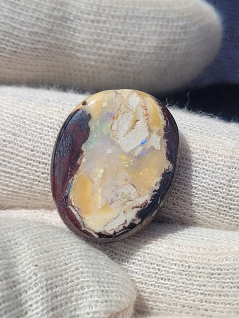 Opale Boulder Brute – Cabochon 25 Carats, Cadeau Noël, O&co