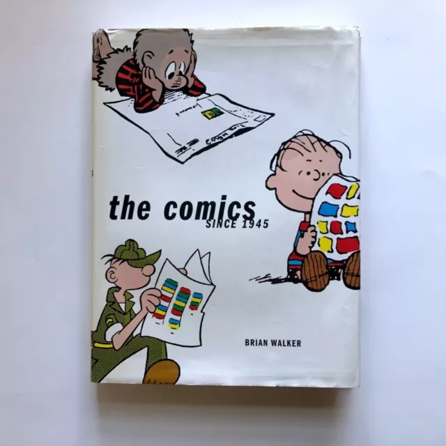 The Comics Since 1945 by Brian Walker 2002 hardcover art cartoon book
