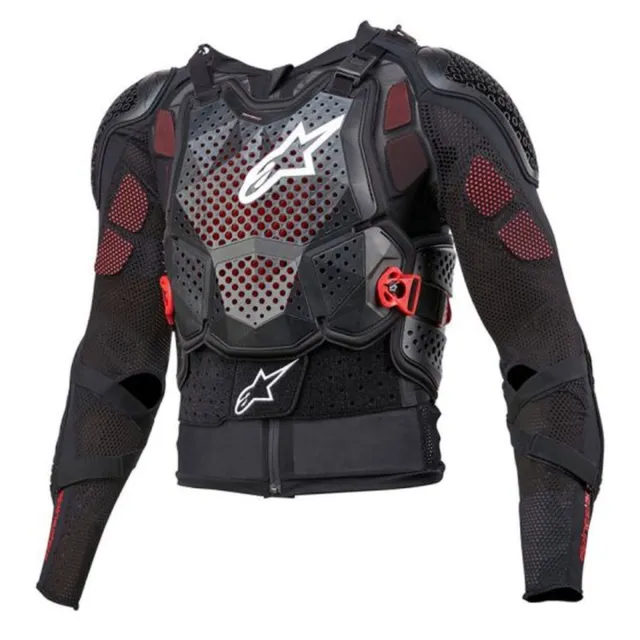 Protection Alpinestars Bionic Tech v3 Protection Jacket Noir Blanc Rouge