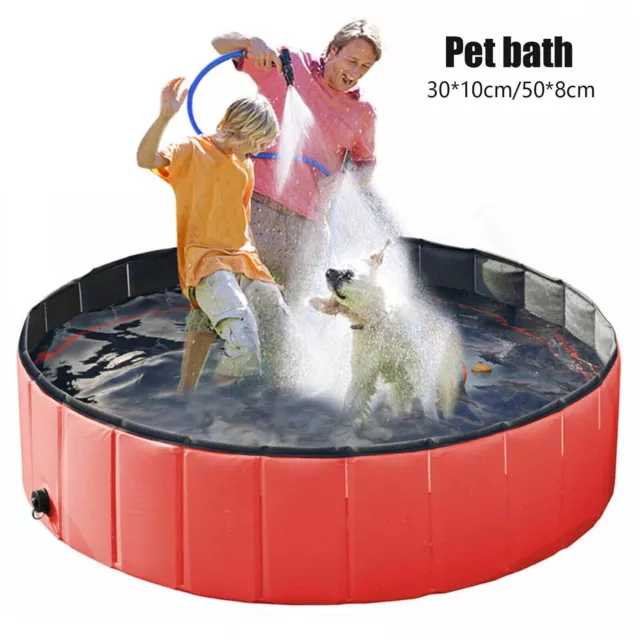 Piscina para perros piscina para mascotas piscina de remo grande plegable portátil al aire libre piscina de gargen