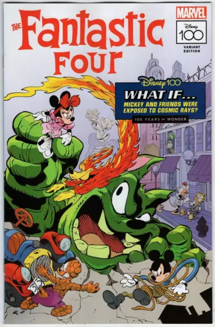 Amazing Spider-Man #19 Variant Color Disney 100  Fantastic Four #1 Homage