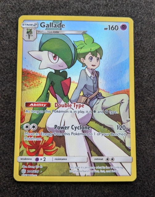Gallade - Secret Rare Full Art - 244/236 - SM Cosmic Eclipse - Pokemon
