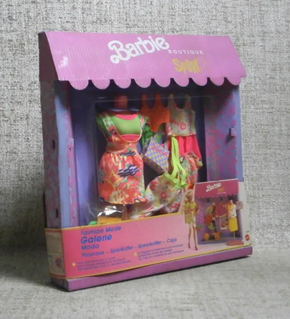 Barbie Boutique Sport Fashion moda Galerie playcase MISB 1991 Mattel