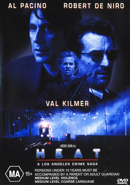 Heat (DVD, 1995) Al Pacino, Robert De Niro, Val Kilmer Brand New & Sealed R4