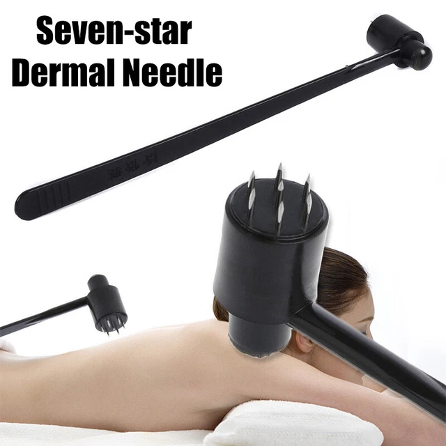 Plum Blossom 7 Seven Star Acupuncture Dermal Hammer Needle Therapy E