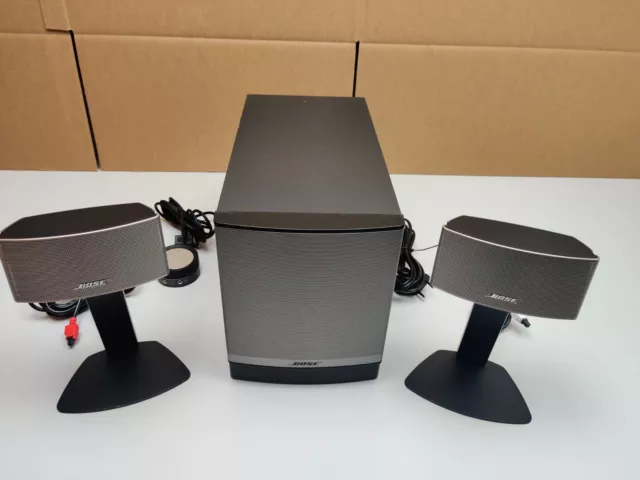 Bose Companion 50 Multimedia Speaker System 2.1 Active PC Computer K13