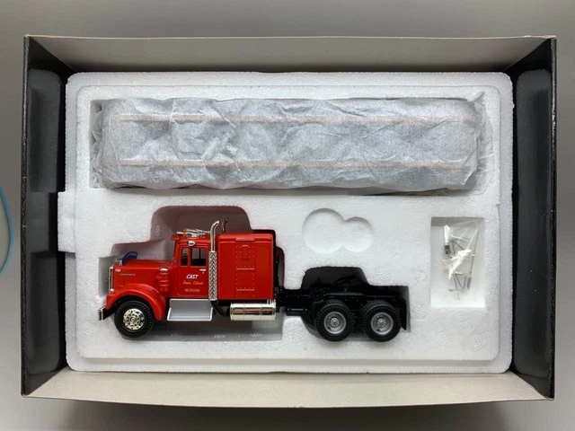 Miniature Corgi 1/50 – Kenworth W925 + Low Loader & Chaudière – US55702 – Occasion