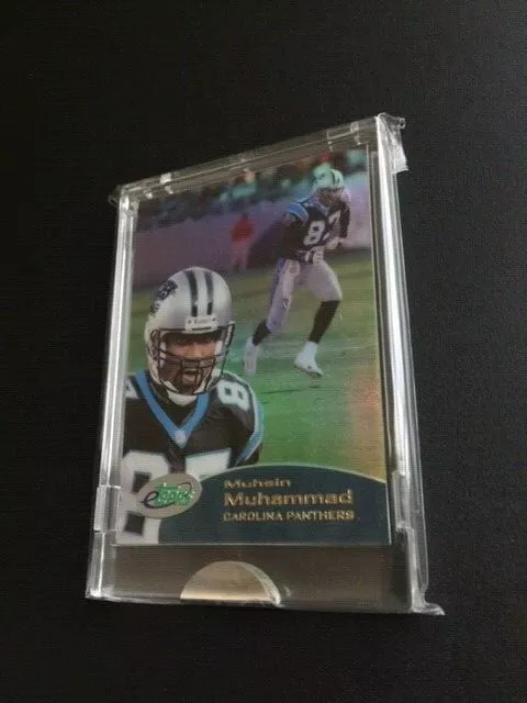 Muhsin Muhammed 2001 Etopps card-MT-Uncirculated-Only 270 Made-Carolina Panthers