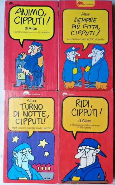 Tascabili Bompiani - ALTAN 4 VOLUMI CIPPUTI